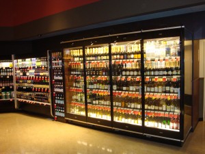 Wine display cases with locks - Borgen Systems